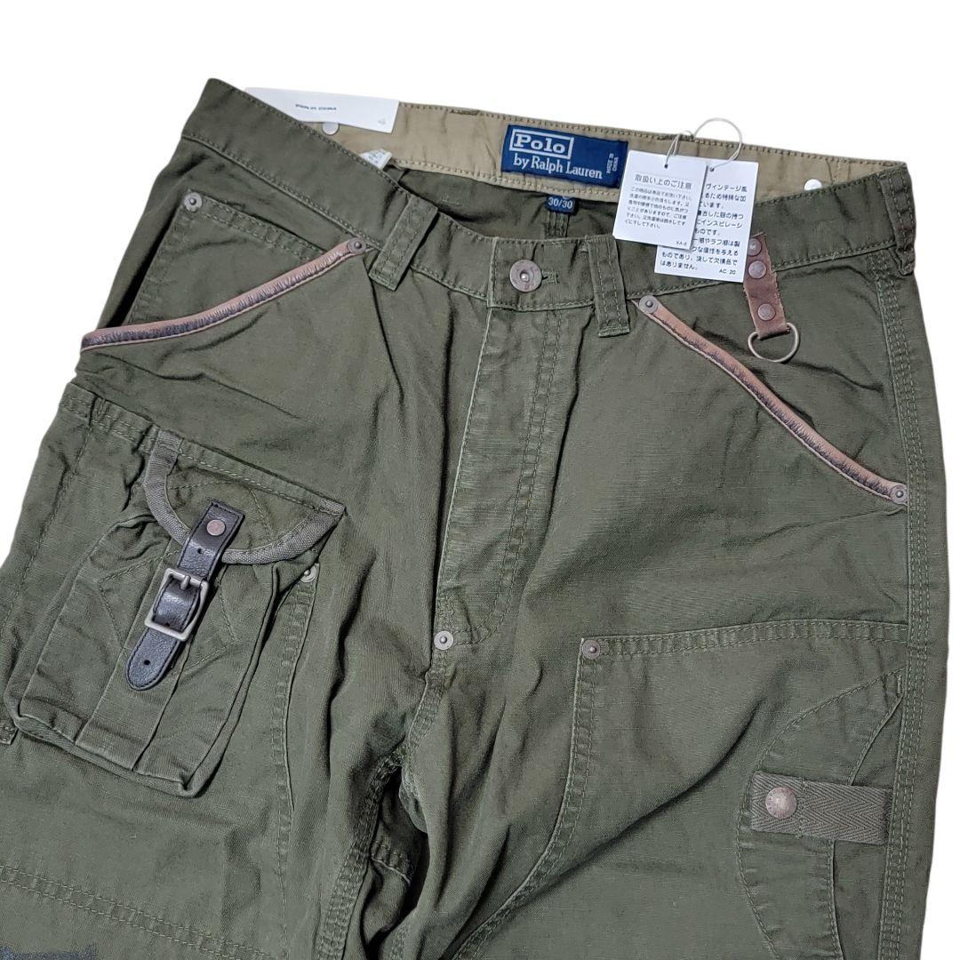 新品 90S Polo by Ralph Lauren ダブルニーベイカーパンツ