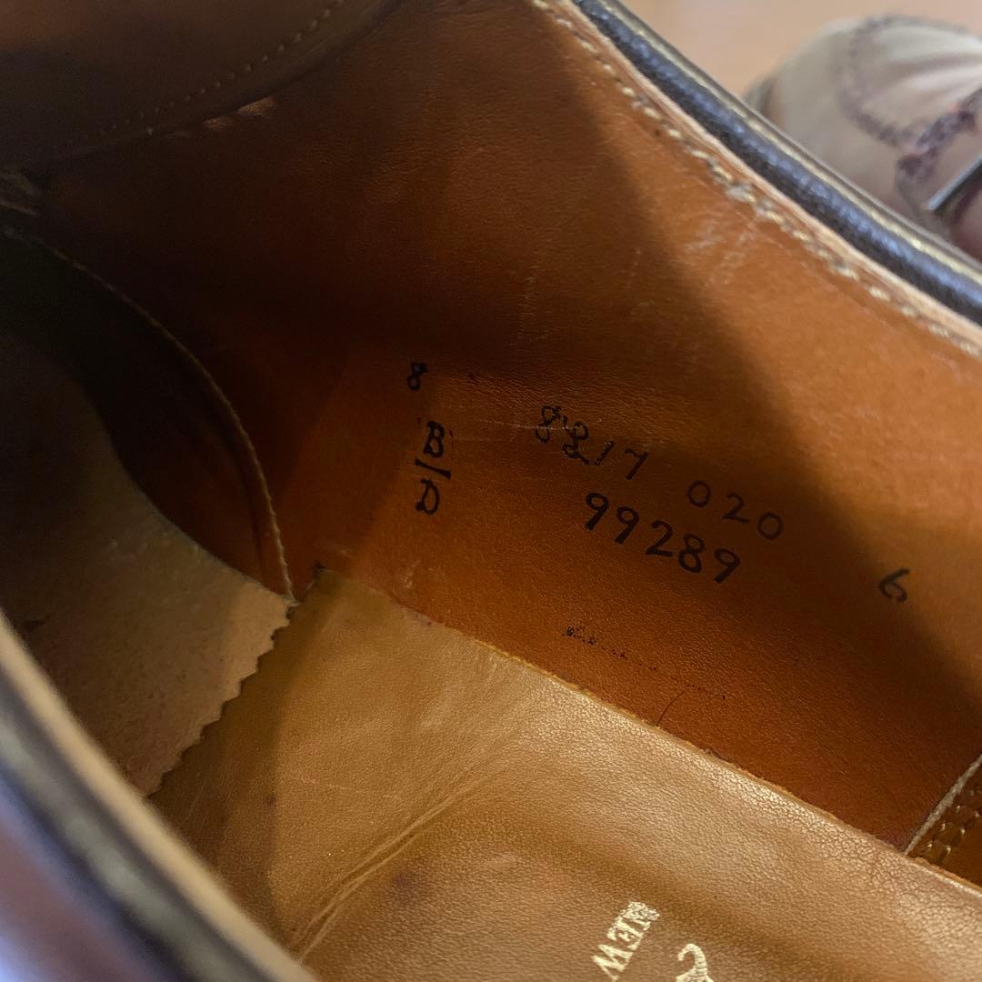 オールデン99289 シェルコードバン タンカーサドル NSTUチップ