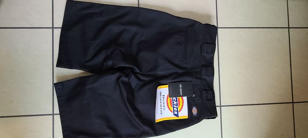 ok soon オクスン★即完売大人のハーフパンツ★ブラックS