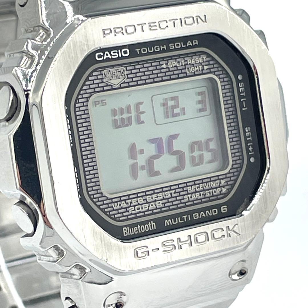 G-SHOCK 腕時計 フルメタル シルバー GMW-B5000D-1JF