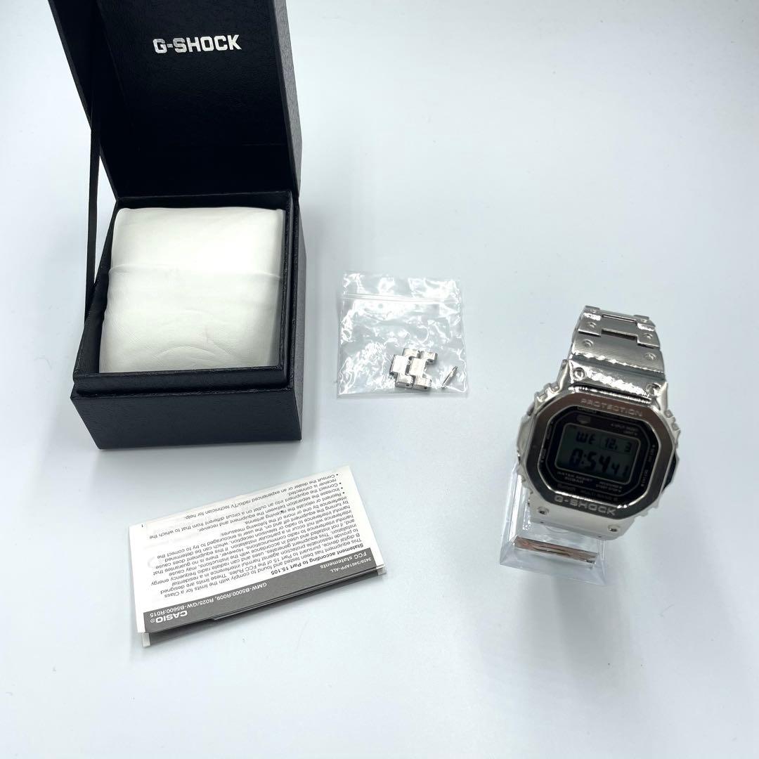 G-SHOCK 腕時計 フルメタル シルバー GMW-B5000D-1JF