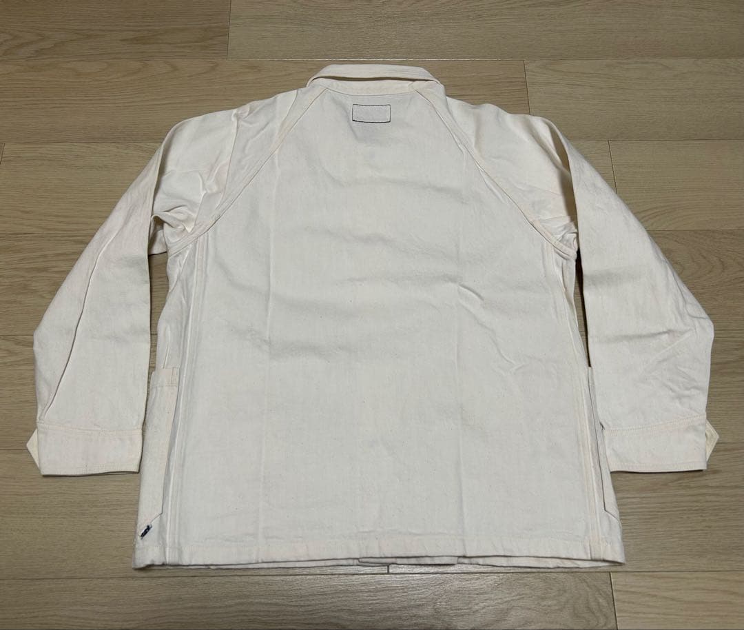 NAOSHIYA CUSTOM FACTORY カバーオール 生成り サイズL