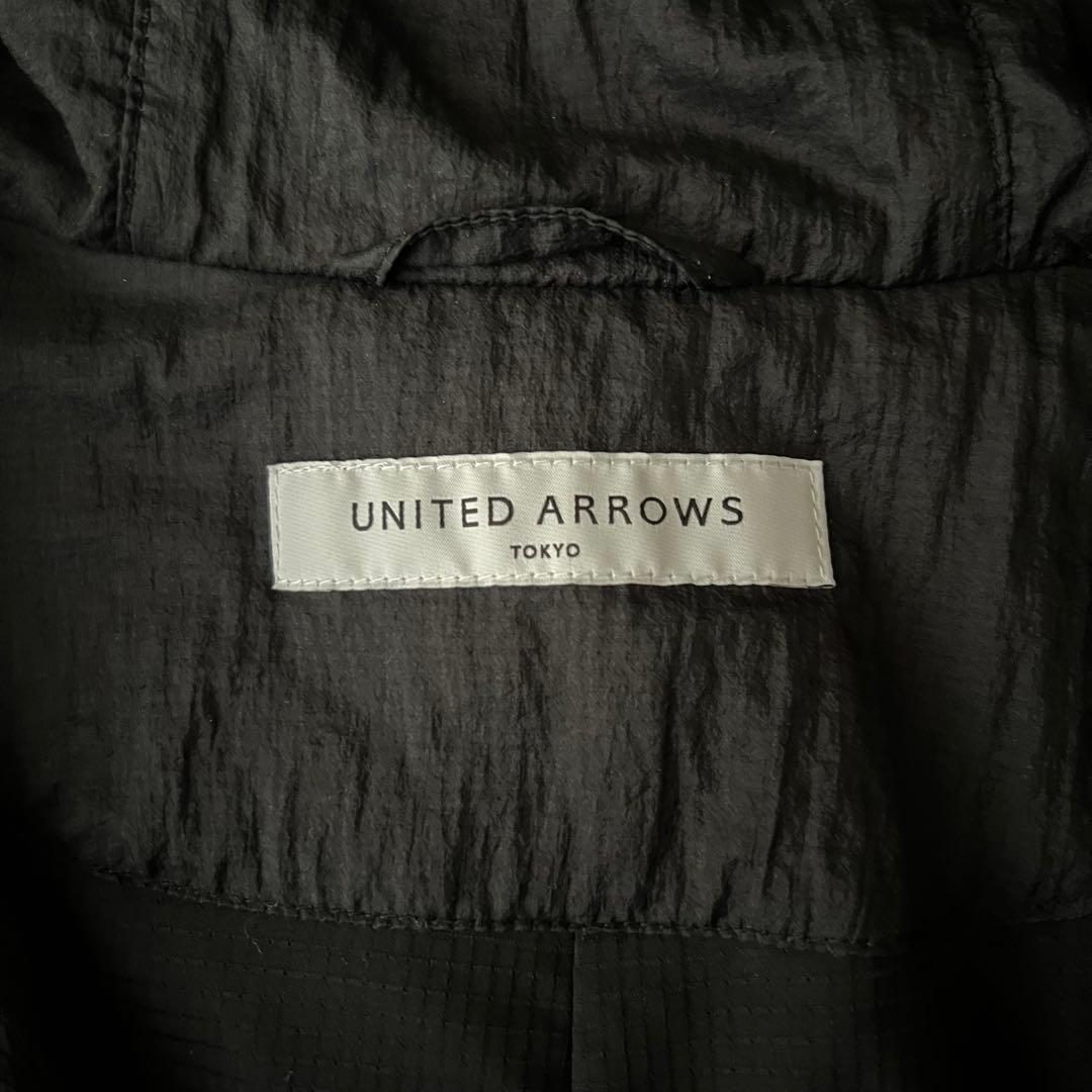 美品 ユナイテッドアローズ パディング モッズコート ナイロン ポーラテック M