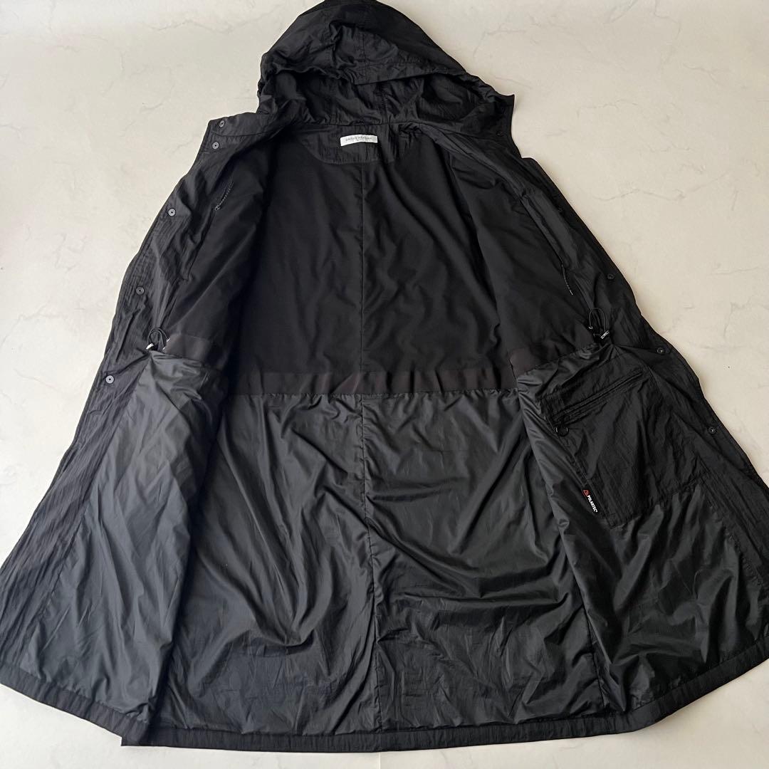 美品 ユナイテッドアローズ パディング モッズコート ナイロン ポーラテック M