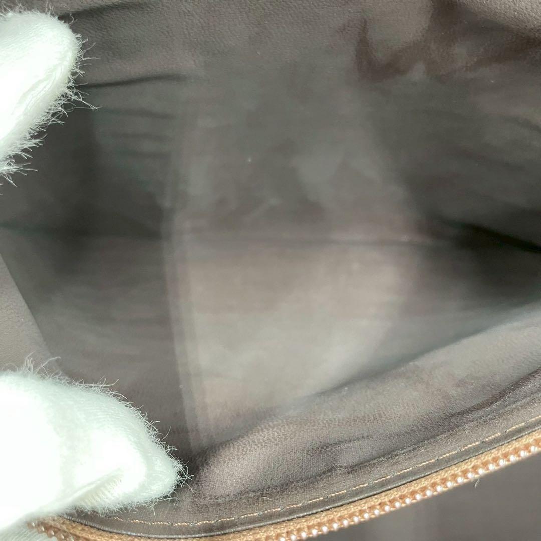 タケオキクチ ボストンバッグ オールレザー キャメル ブラウン 大容量