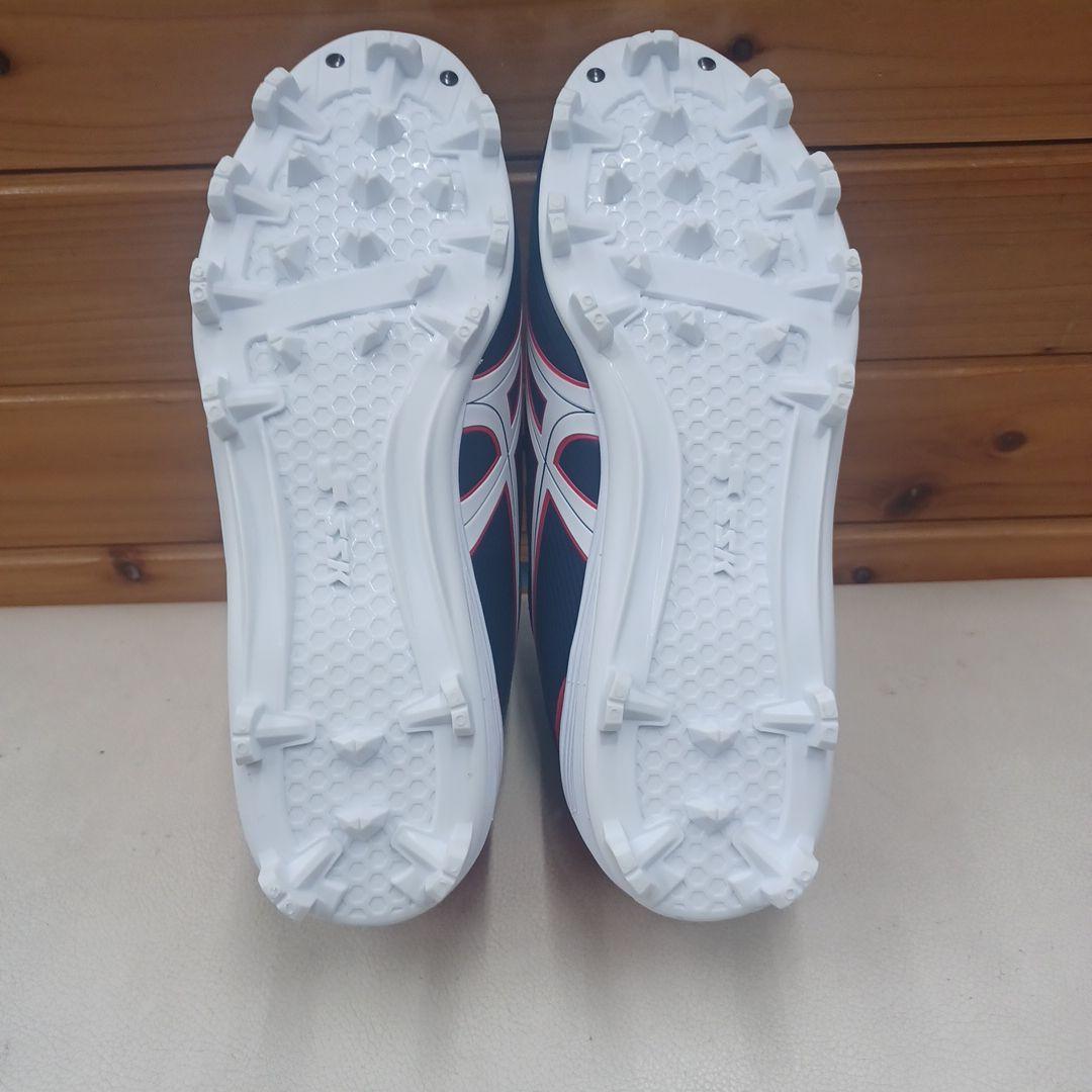 SSK)限定カラー　スパイク 赤/ネイビー 　26.5cm