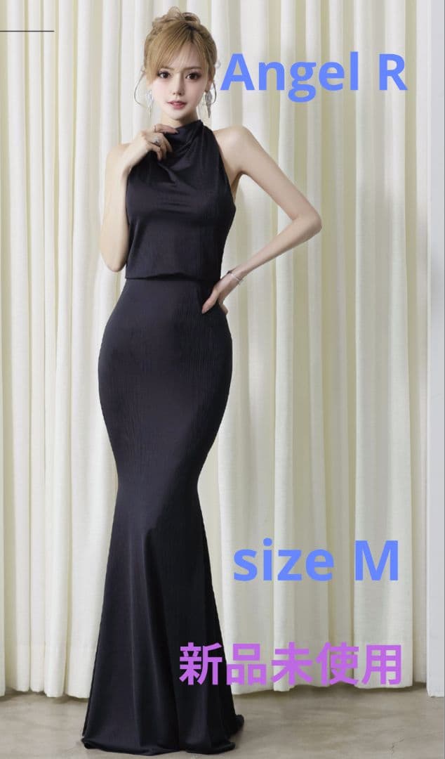 ANGEL R ブラック ホルターネックドレス　新品未使用