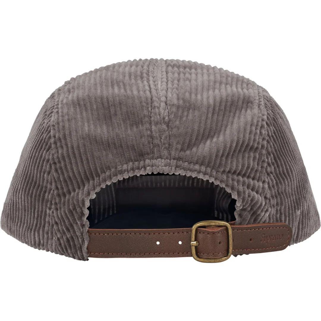 帽子 25FW Supreme Corduroy Camp Cap Grey