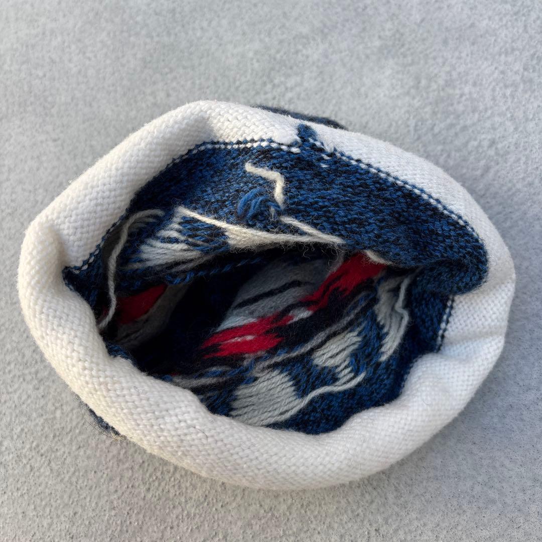 USA製L.L.Beanシベリアンハスキー柄ニットキャップエルエルビーン