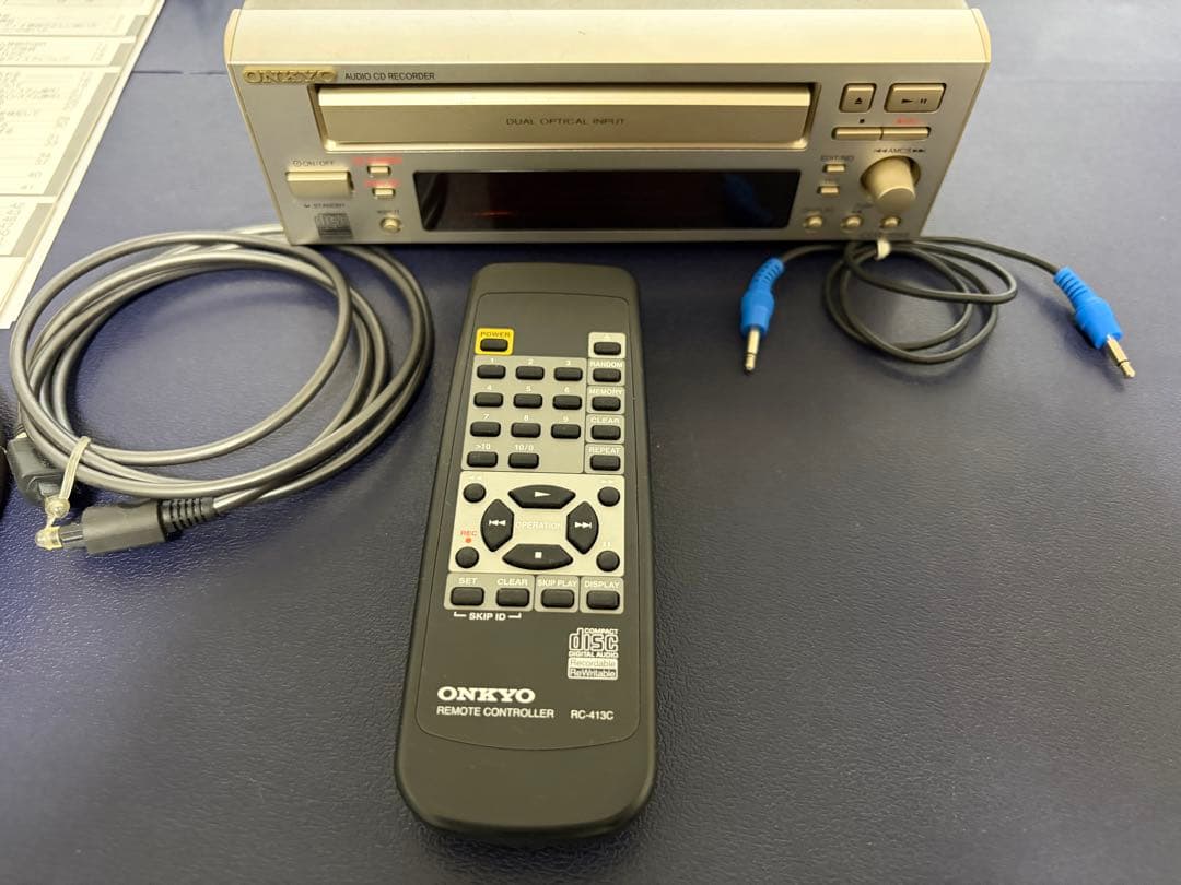 中古品ONKYOコンパクトディスクレコーダー　CDR-205X