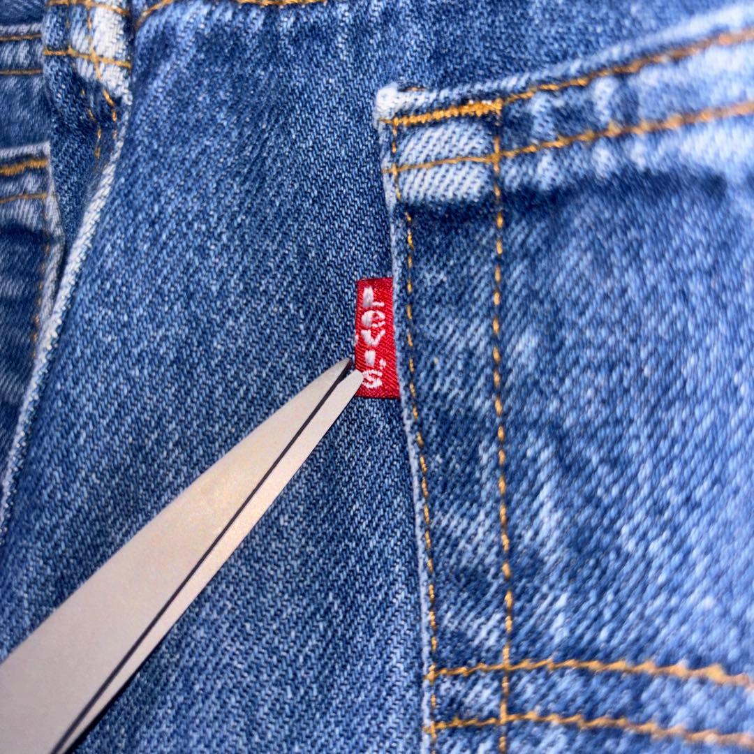 Levi's 501 90s 赤文字 usa製 ビッグサイズ W40 濃紺