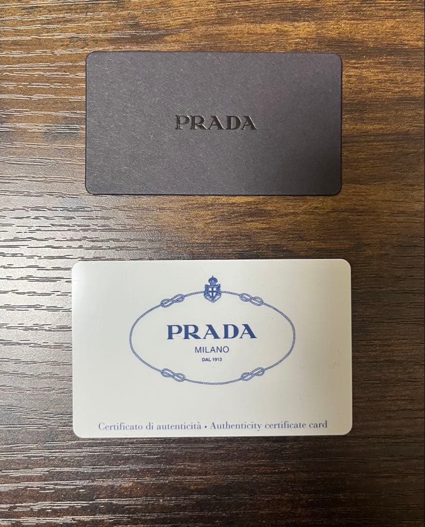 PRADA Saffiano l キーケース ブラック