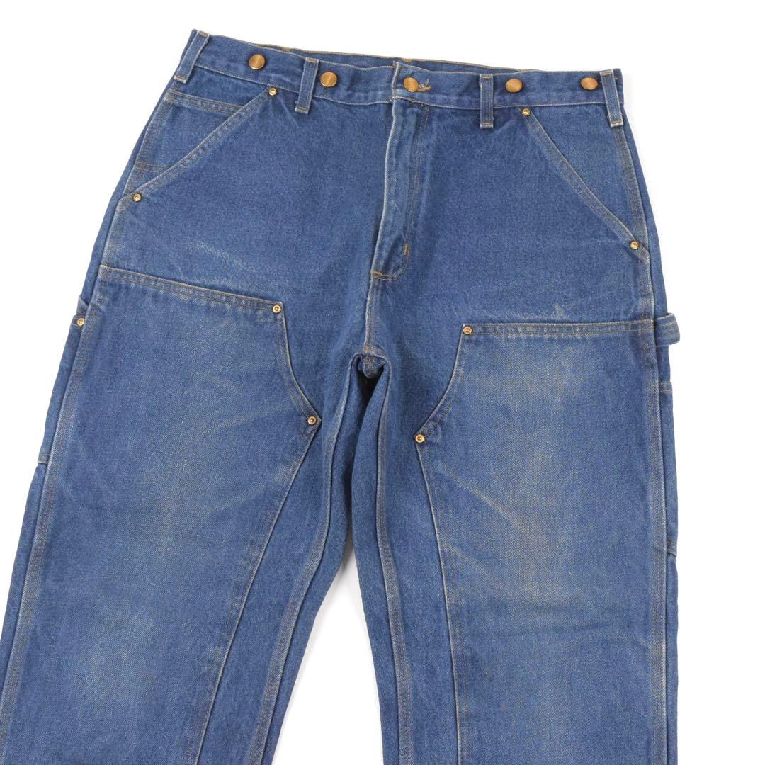 Carhartt Double Knee Pants 34×30 カーハート 青