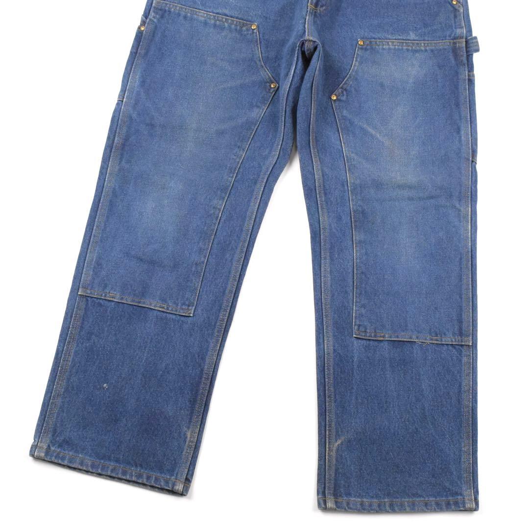 Carhartt Double Knee Pants 34×30 カーハート 青