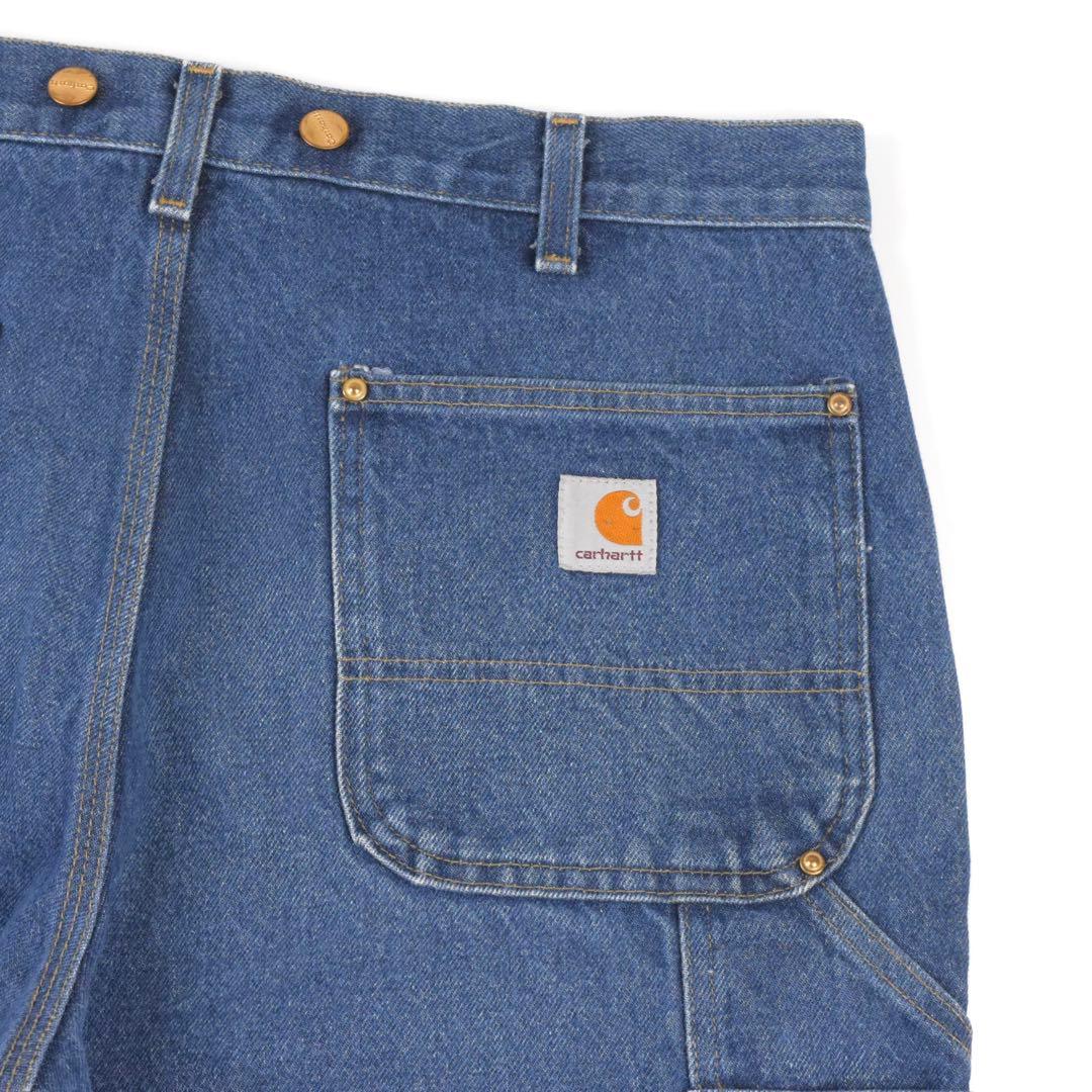 Carhartt Double Knee Pants 34×30 カーハート 青