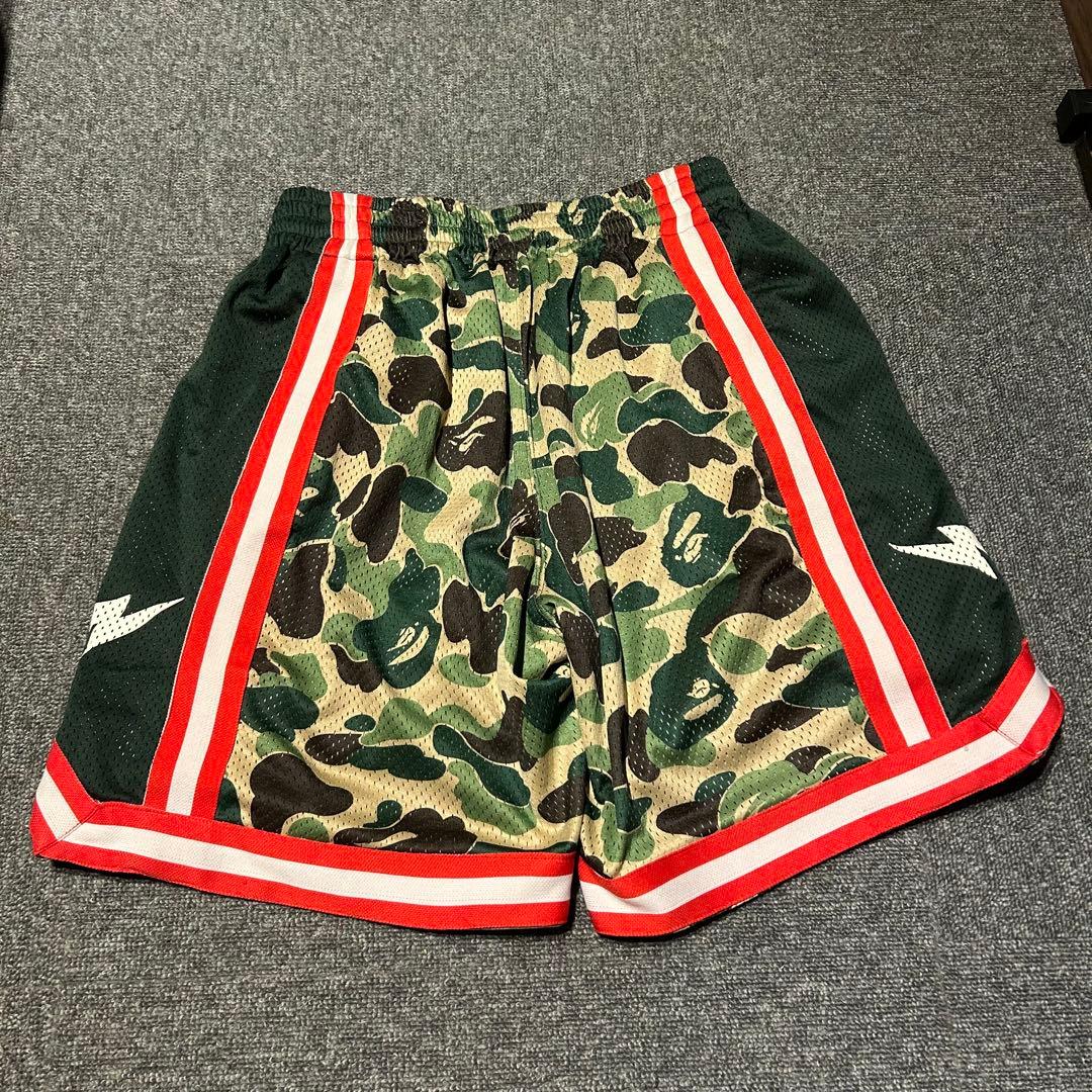 BAPE カモフラージュ バスケットボールショーツ