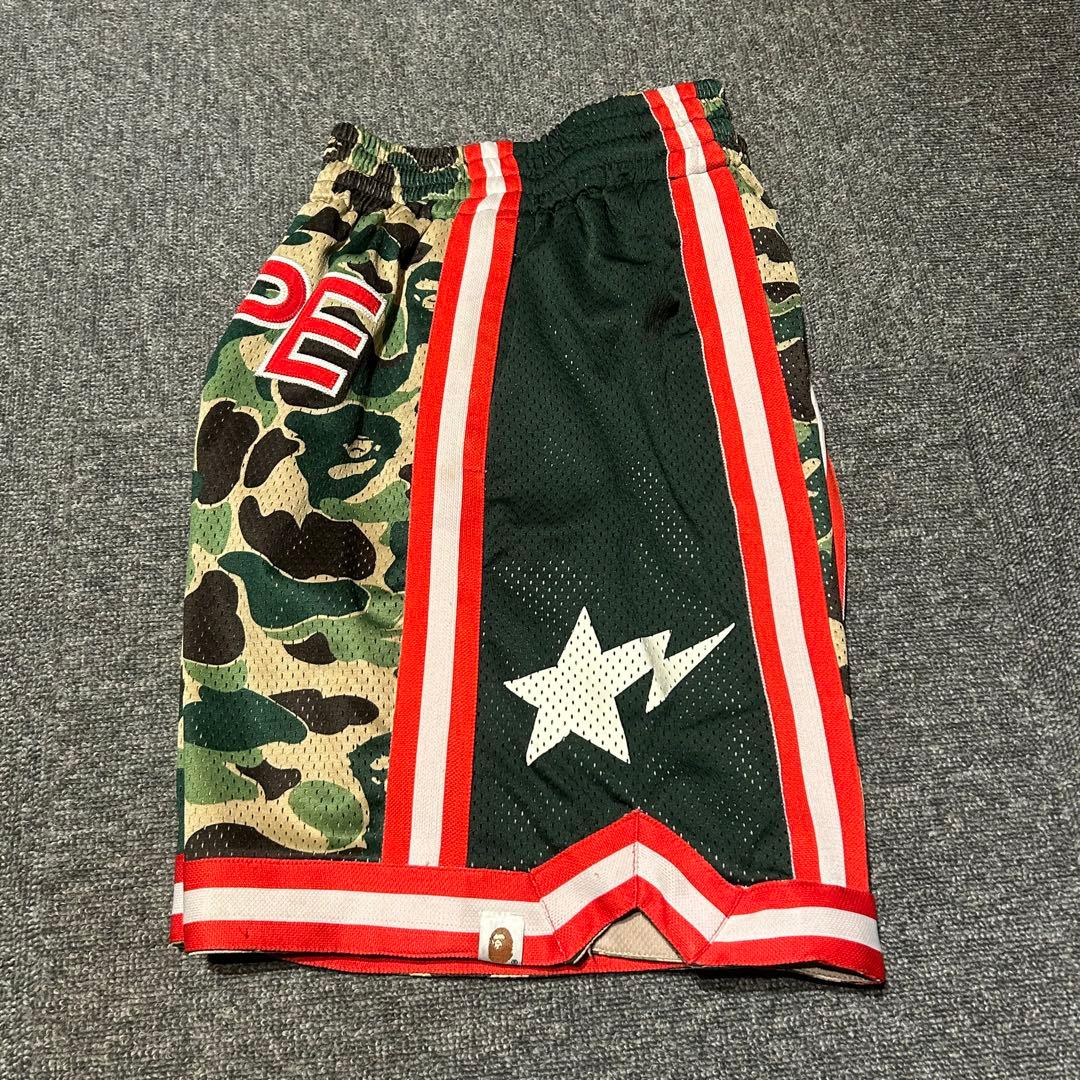 BAPE カモフラージュ バスケットボールショーツ