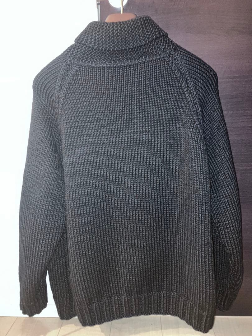 P*C様 60s カウチンセーター ブラック 無地　cowichan