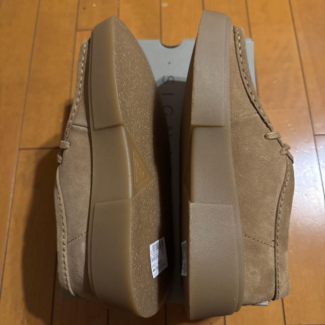 クラークス レディース ワラビー トービュー ダークサンド スエード23.5cm