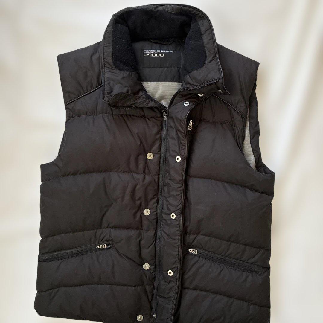 Porsche Design P1000 ブラック ダウンベスト