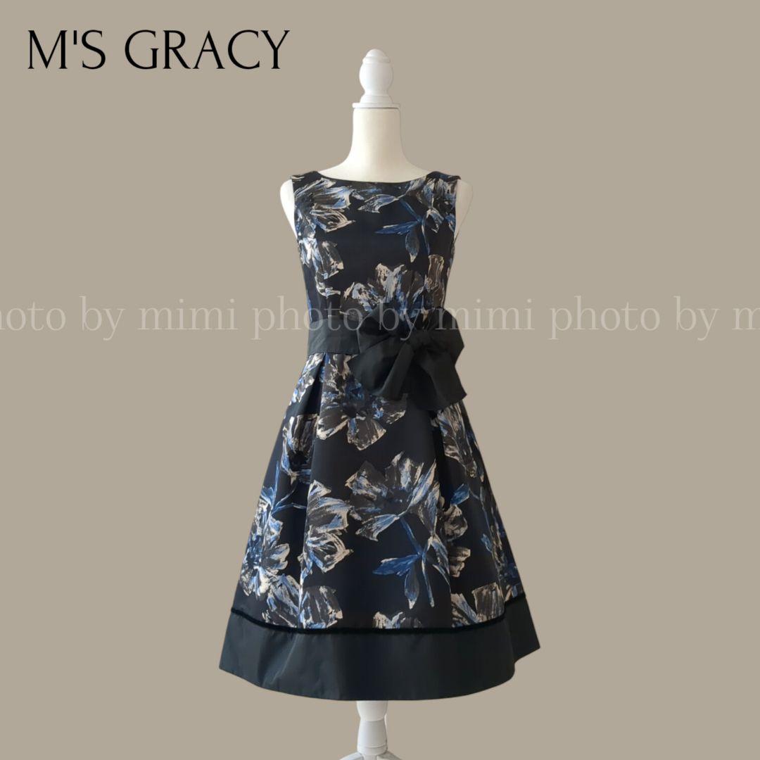 M'S GRACY*フラワープリントワンピース