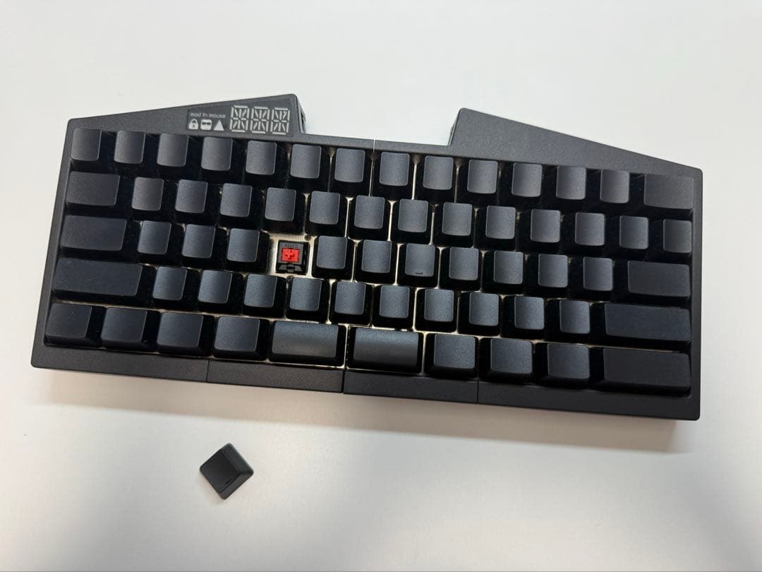 【訳あり】Ultimate Hacking Keyboard 赤軸 モジュール付