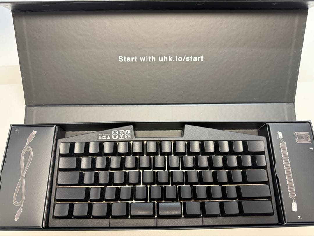 【訳あり】Ultimate Hacking Keyboard 赤軸 モジュール付