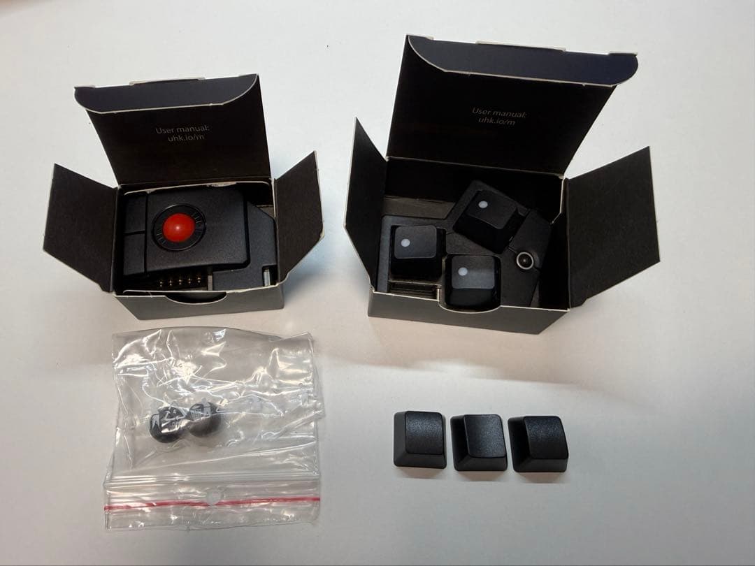 【訳あり】Ultimate Hacking Keyboard 赤軸 モジュール付