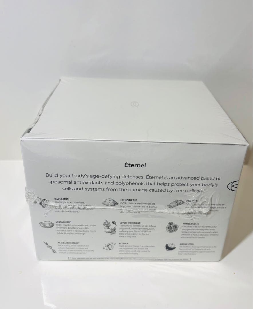 THREEエタネル　レスベラトロール 若さと健康　抗酸化　天然　アメリカ純正品