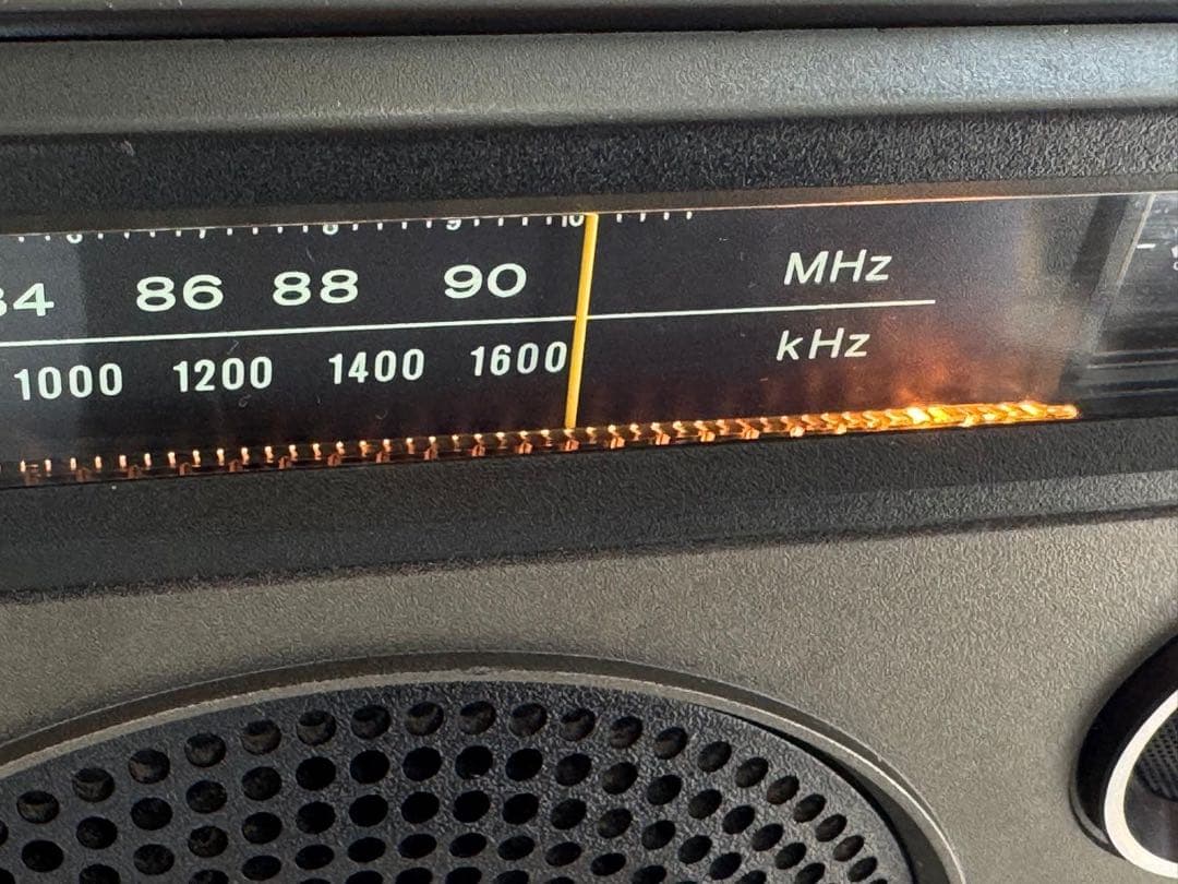 [動作品] SONY ラジカセ CF-1980 ラジオ昭和レトロ