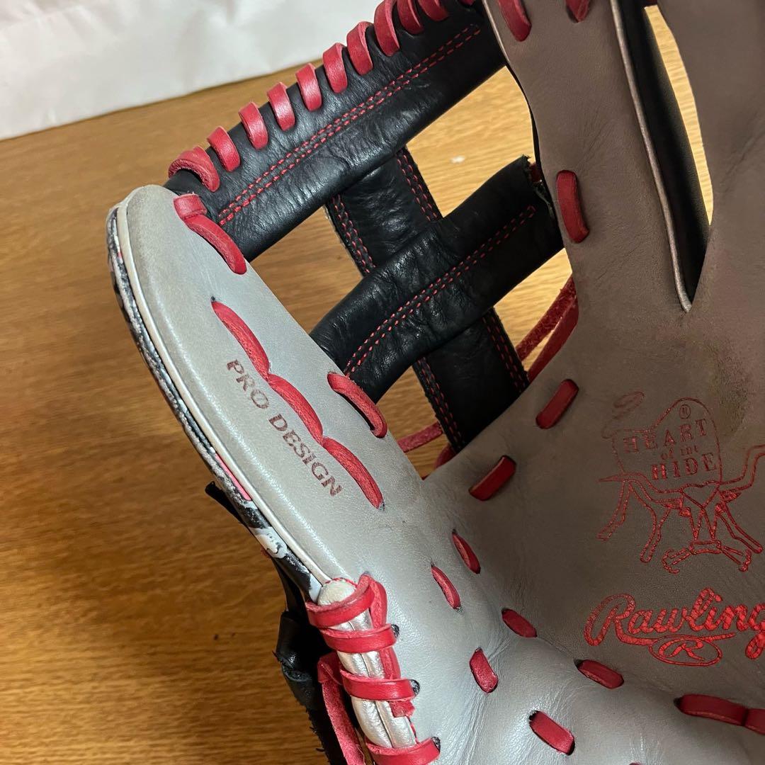 ローリングス 一般軟式 グローブ グラブ HOH 美品 内野用