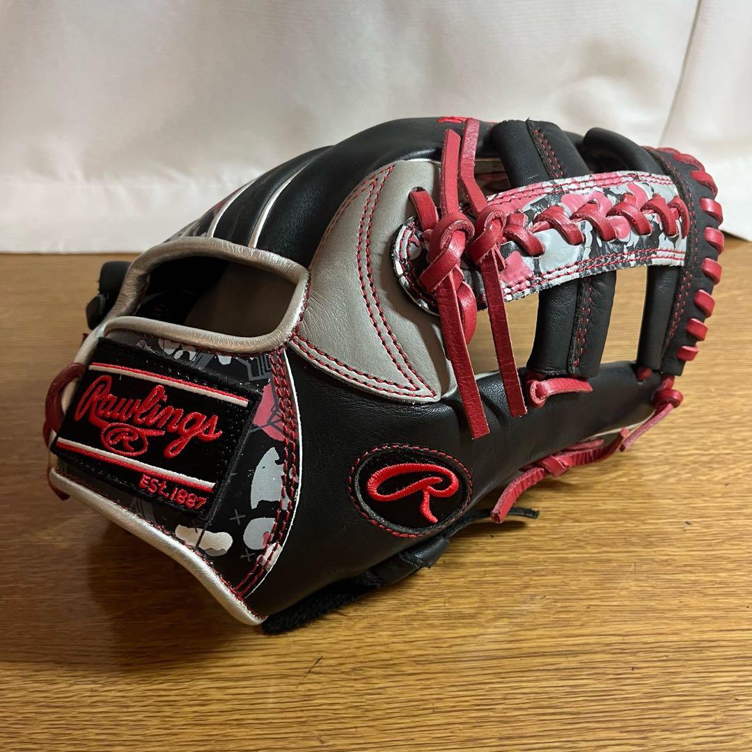 ローリングス 一般軟式 グローブ グラブ HOH 美品 内野用