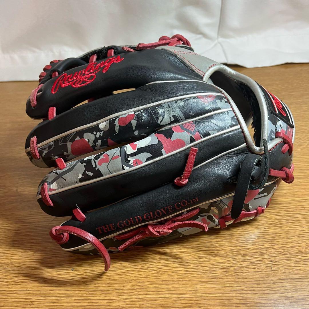 ローリングス 一般軟式 グローブ グラブ HOH 美品 内野用