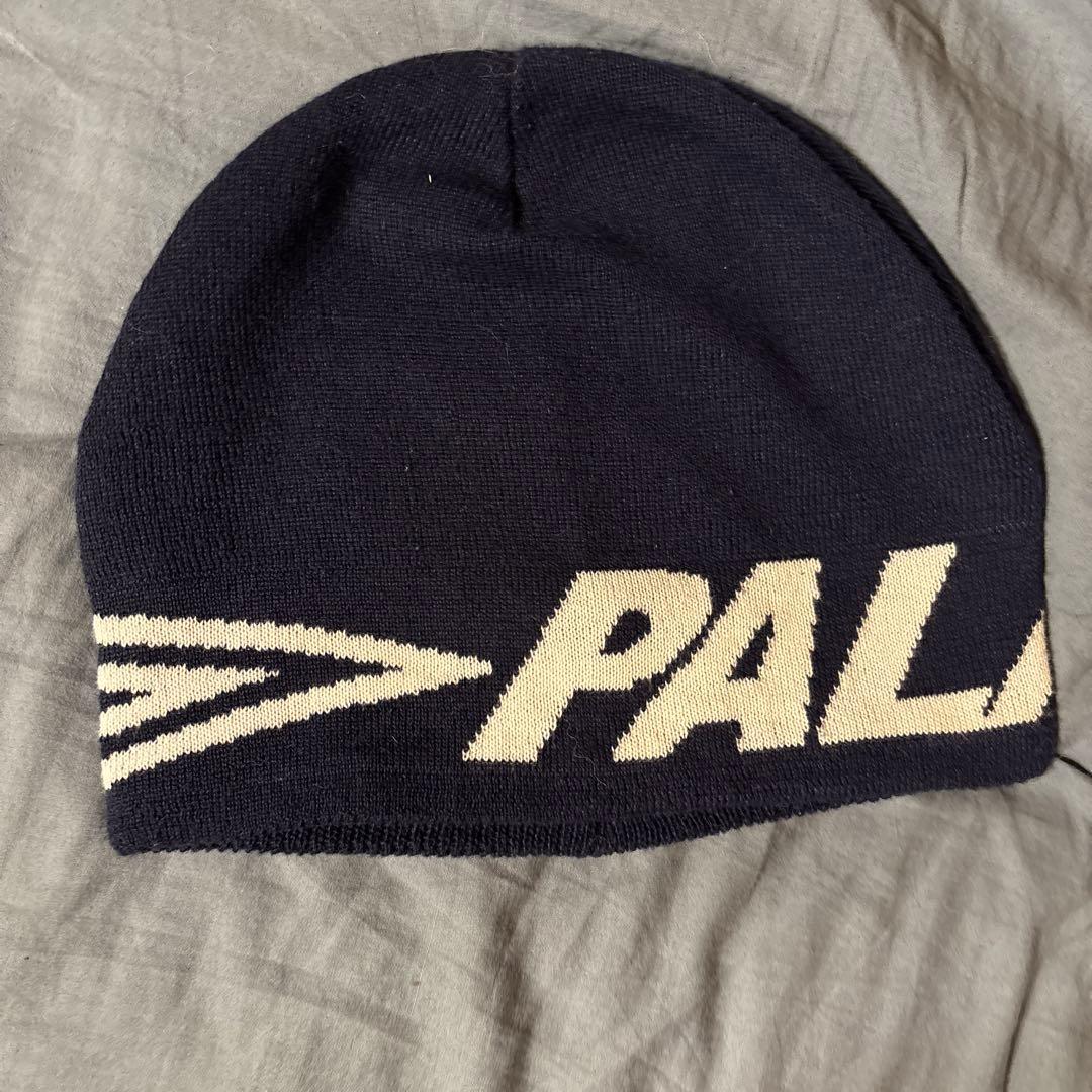 PALACE×UMBRO ビーニー　ネイビー