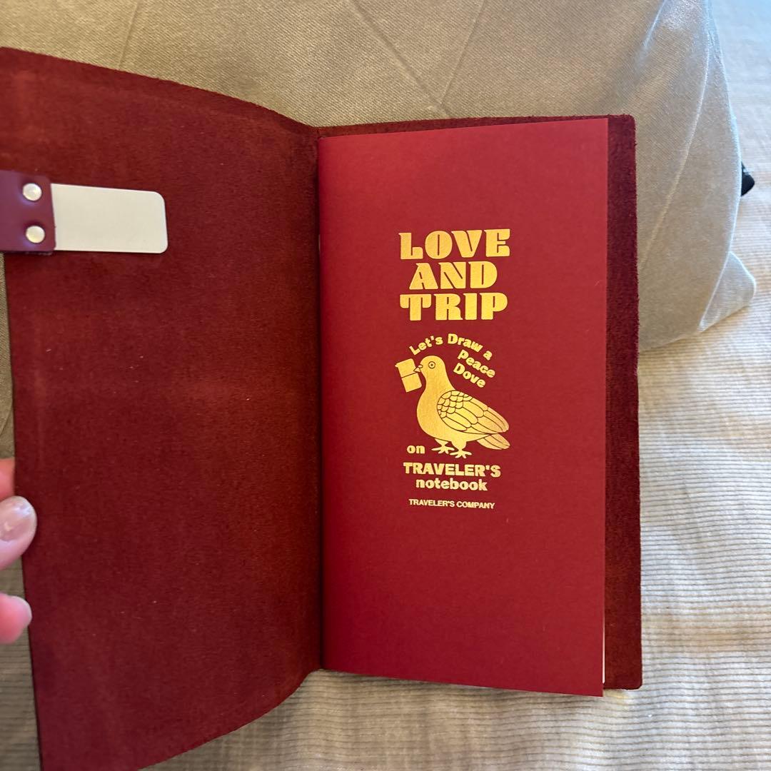 【限定】トラベラーズノート Love and Trip