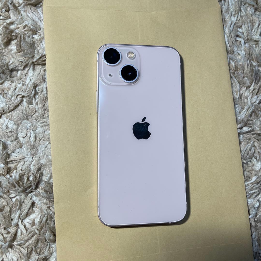 Apple iPhone 13 mini 128GB ピンクバッテリー100％