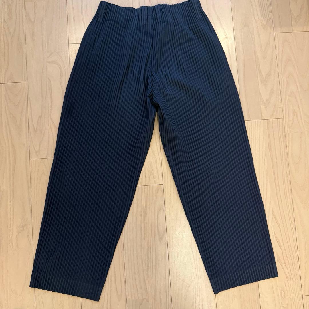 HOMME PLISSÉ ISSEY MIYAKE ネイビー プリーツ