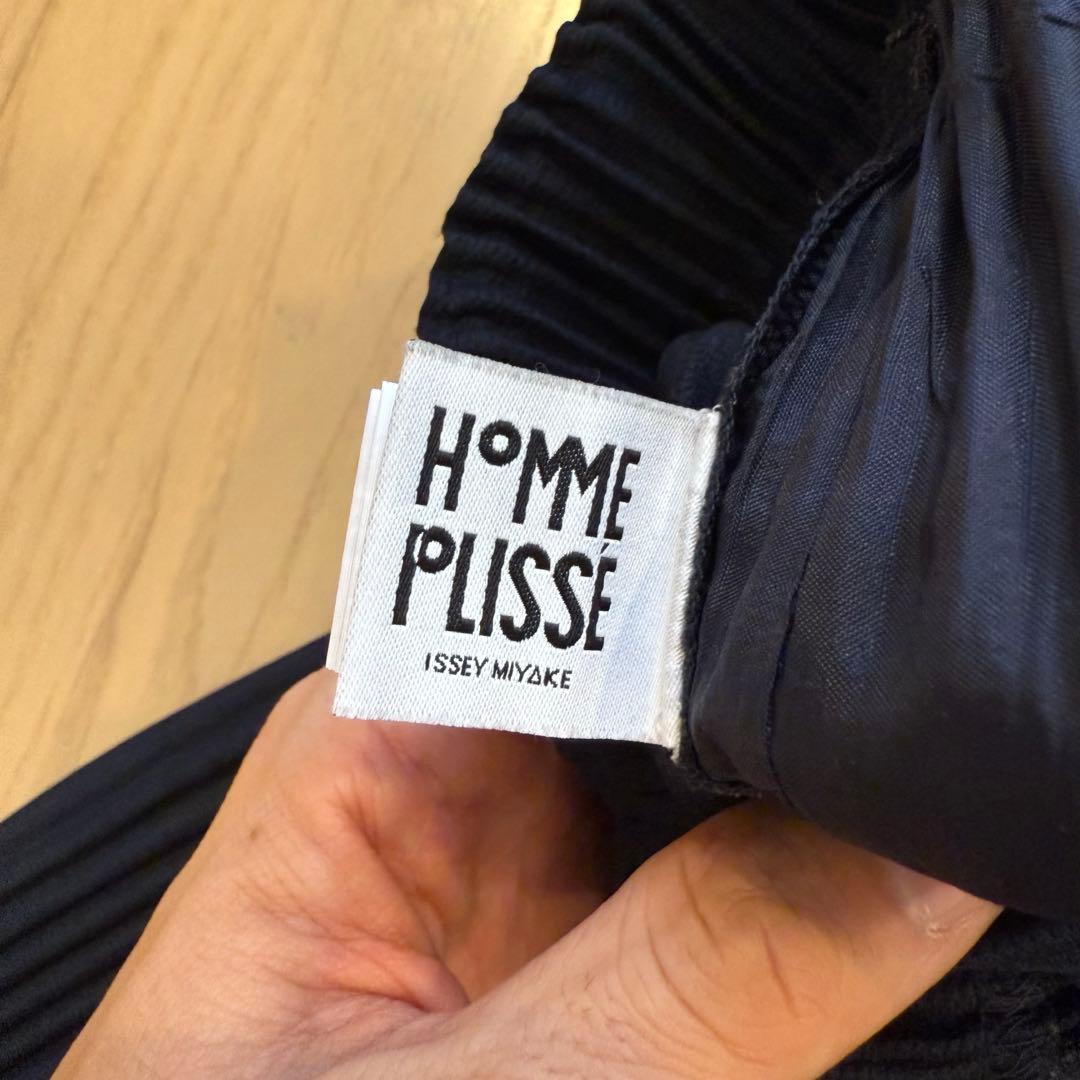 HOMME PLISSÉ ISSEY MIYAKE ネイビー プリーツ