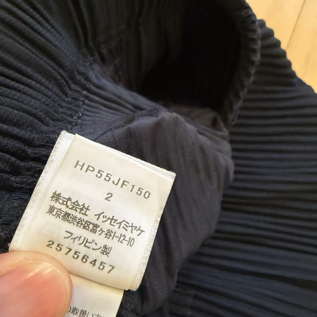 HOMME PLISSÉ ISSEY MIYAKE ネイビー プリーツ
