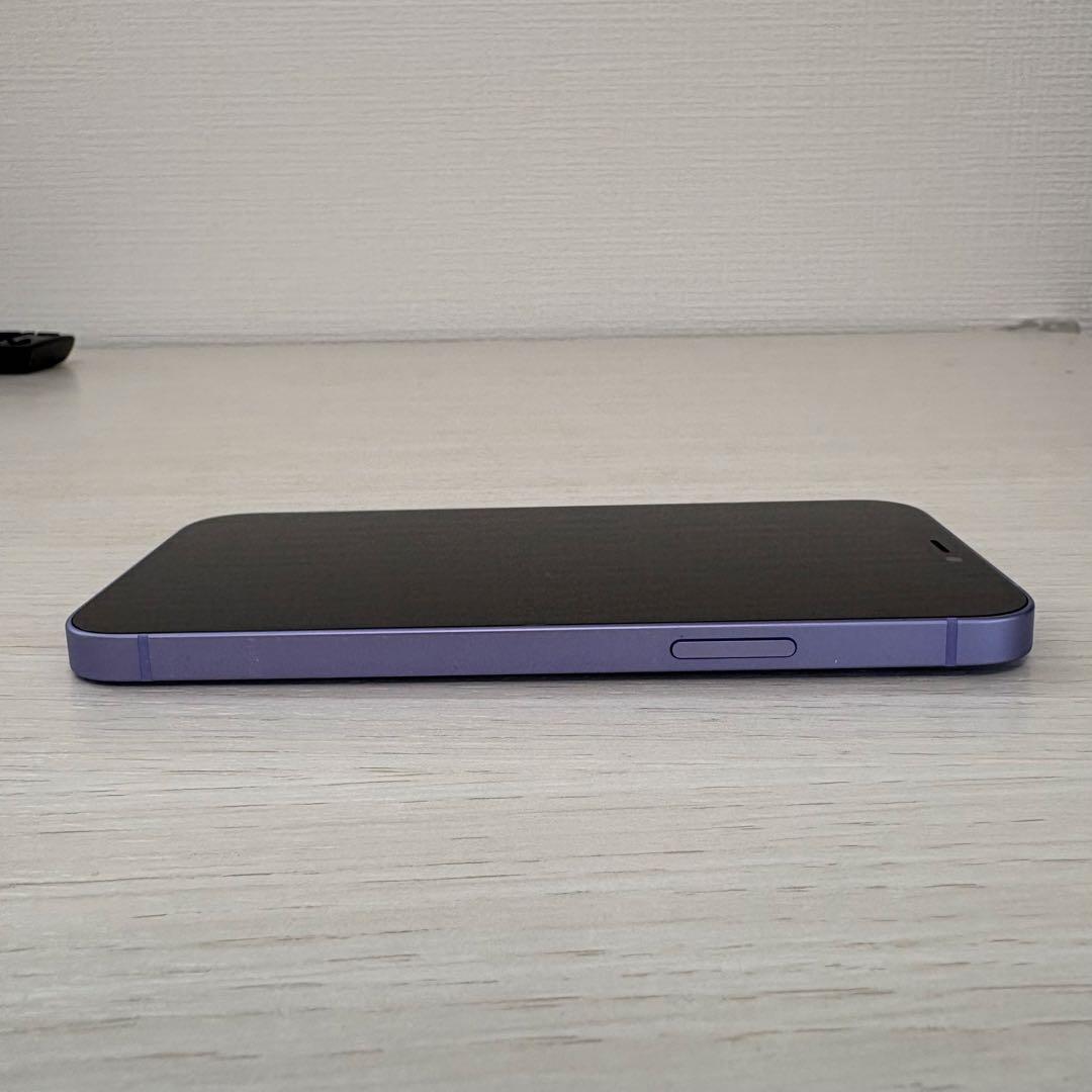 iPhone 12 128G バッテリー100% パープル