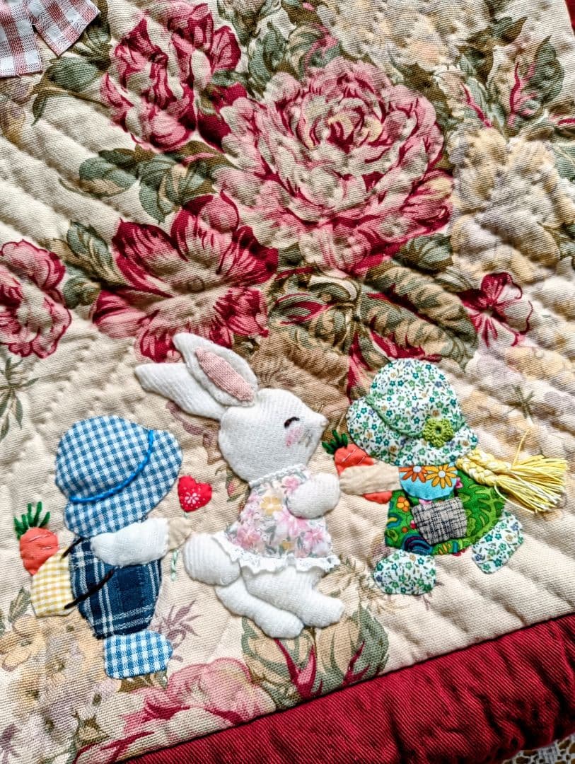 スーちゃん 特大 手縫い バッグ