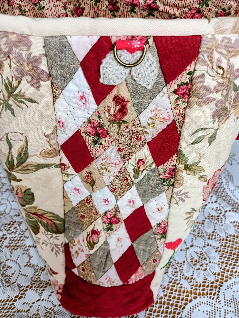 スーちゃん 特大 手縫い バッグ