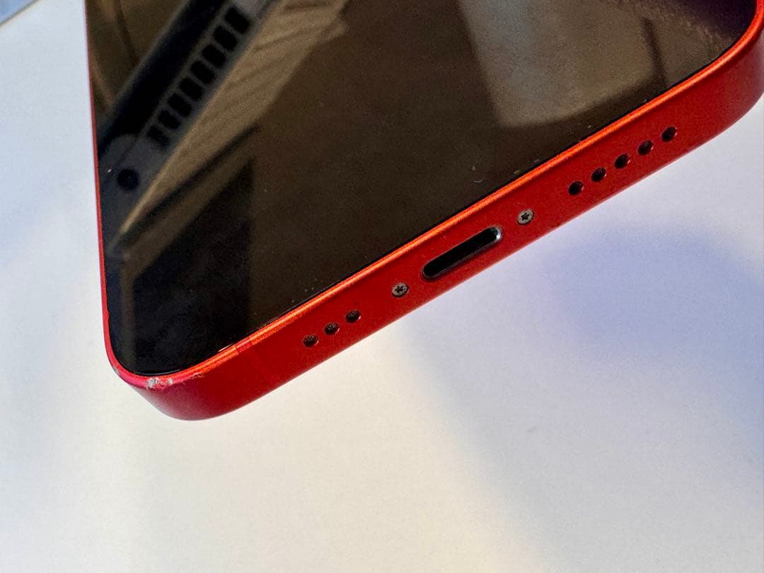 【超美品】Apple iPhone 12 レッド 64GB バッテリー残100%