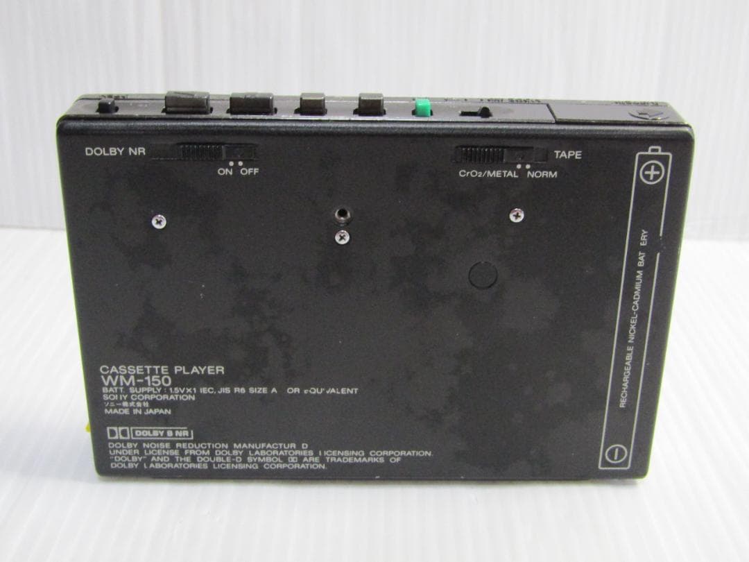 T0758 SONY カセットウォークマン WM-150