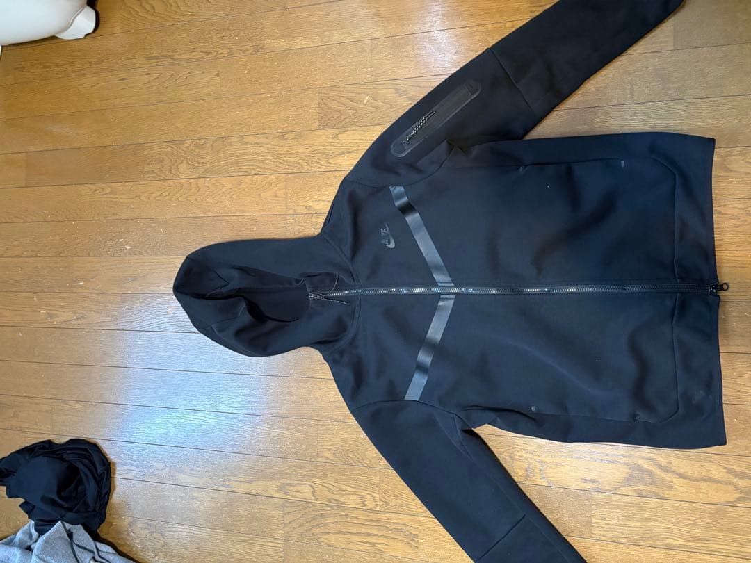 にょいNike ブラック フルジップパーカーとパンツセット M