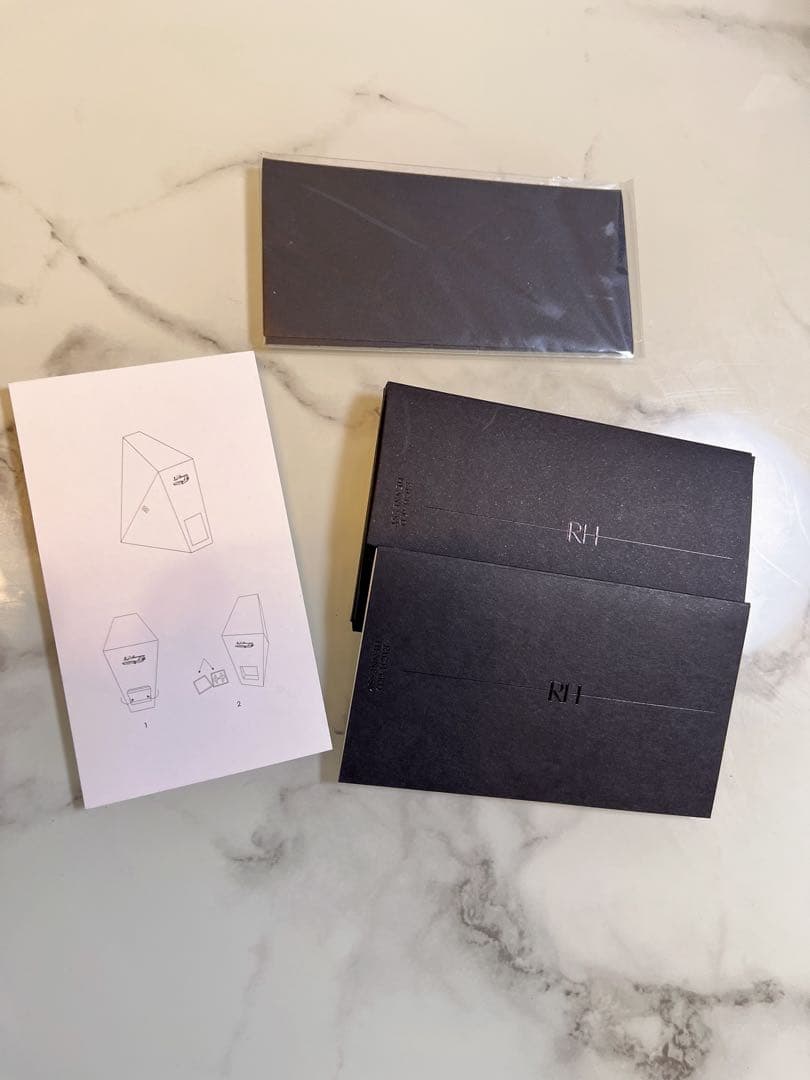 新型　リシャール　ヘネシー　ダニエル・リベスキンド 空箱　化粧箱　ケース