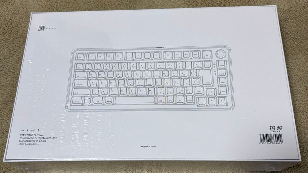 【新品未開封】AIM1 瞬 日本語配列 ゲーミングキーボード
