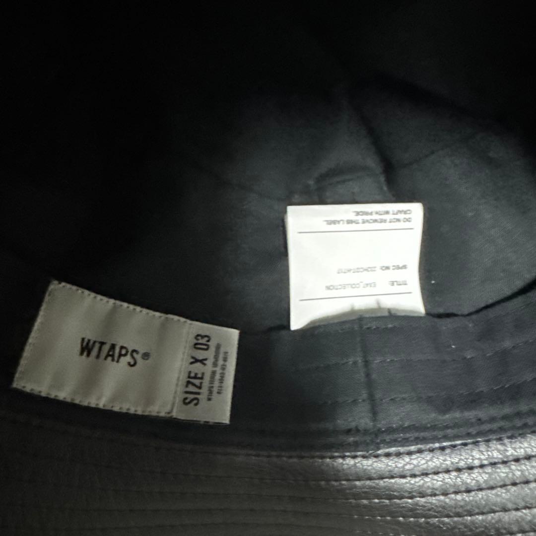 WTAPS 23AW レザー バケットハット