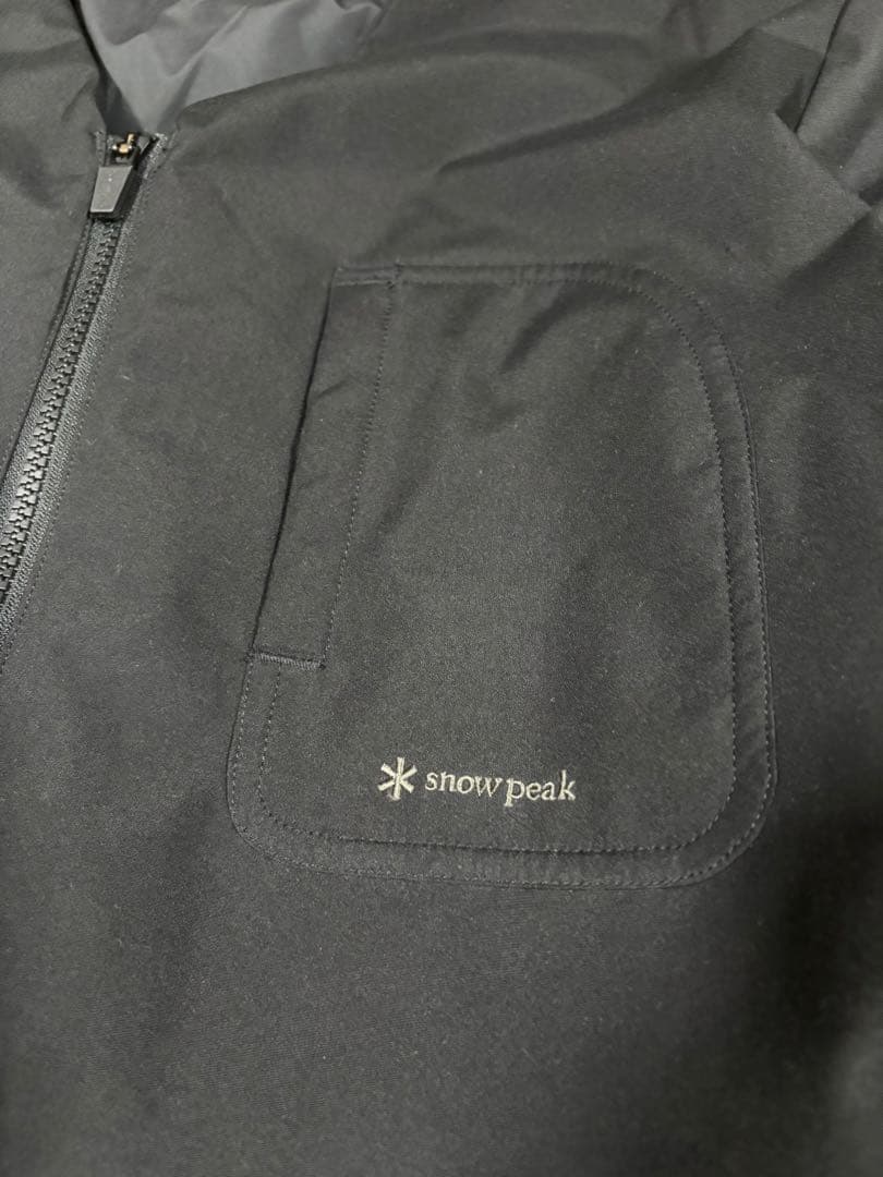 スノーピーク peakノーカラージャケット　中綿　アローズ別注