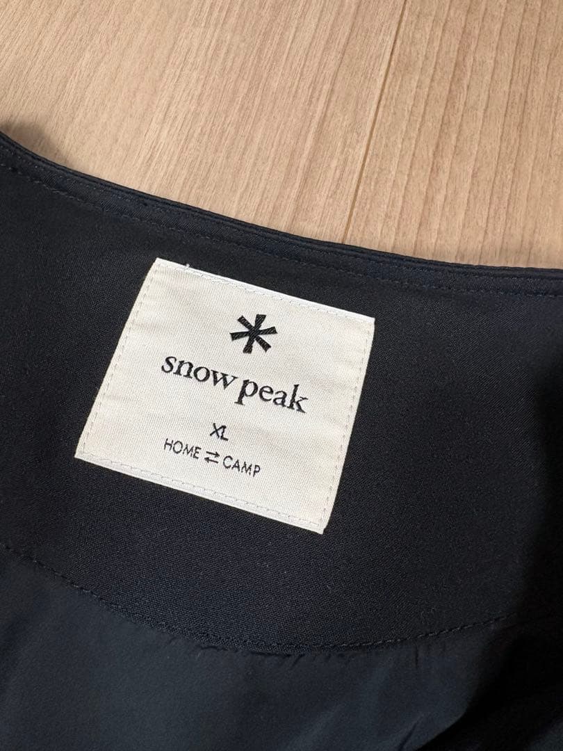 スノーピーク peakノーカラージャケット　中綿　アローズ別注